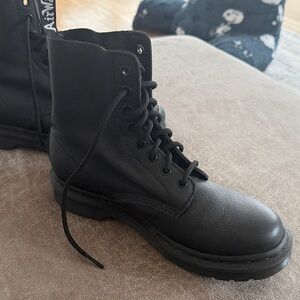 Dr. Martens Black Women's Airwair Combat Boots